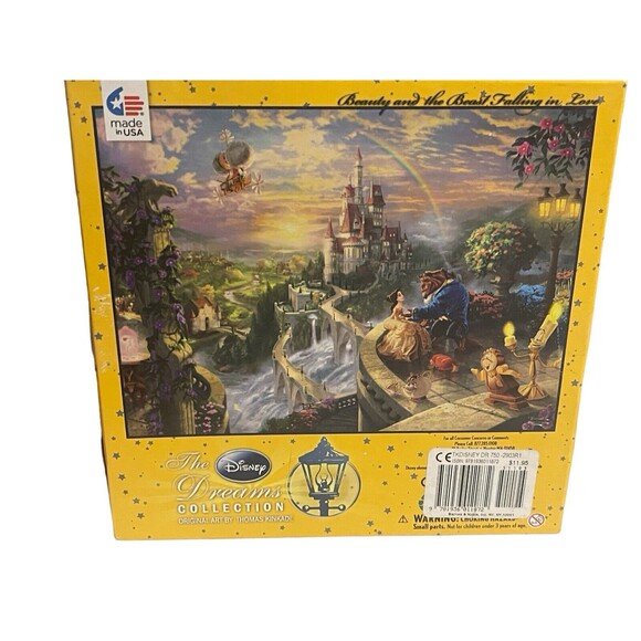Disney Beauty And The Beast 750 Piece Puzzle - Thomas Kinkade - Picture 2 of 11